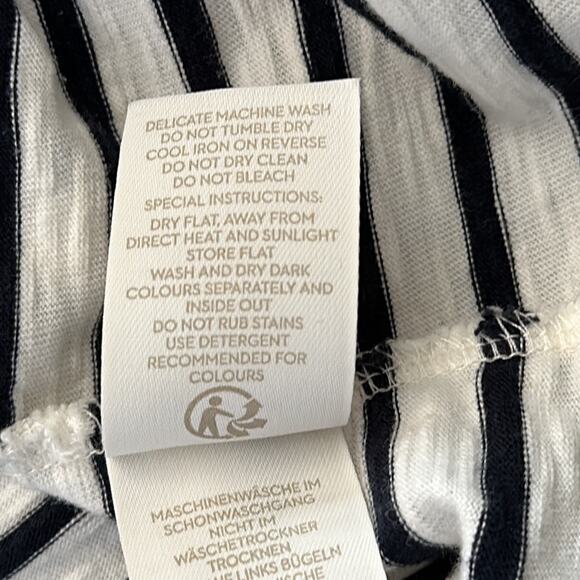 Boden | Striped Cotton Dress Size 4R - Picture 7 of 10